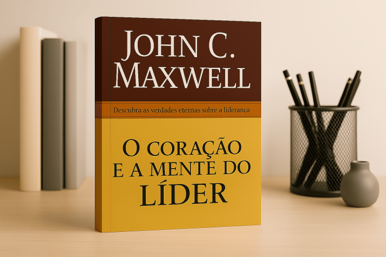 Capa do livro O Coração e a Mente de um Líder