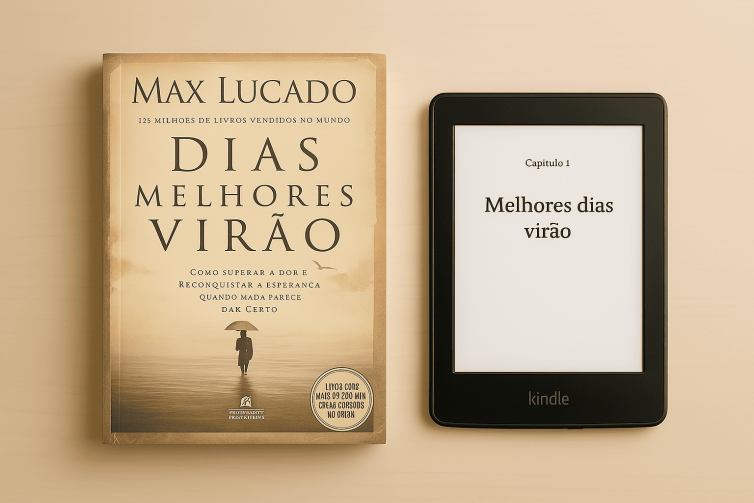 Capa do livro Melhores Dias Virão